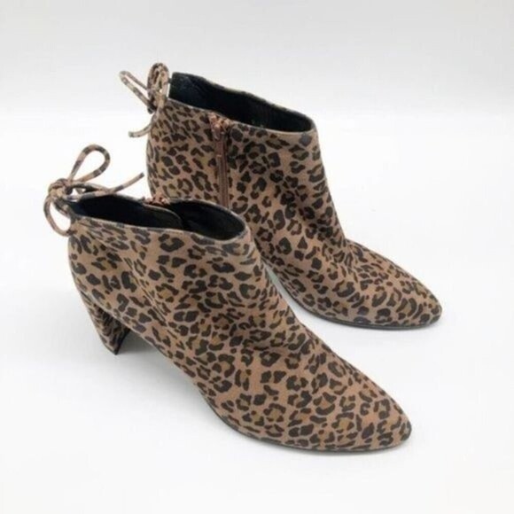 STUART WEITZMAN Lofty Cheetah Print Bootie - Picture 2 of 11